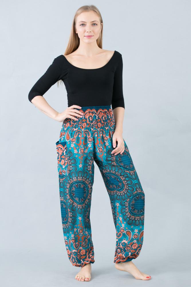 women-cotton-based-rayon-boho-harem-pants-mandala-pattern