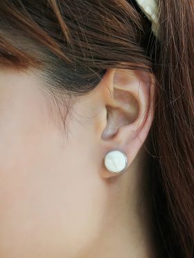 Man In The Moon Earrings