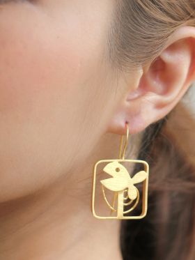 Story Fish Earrings