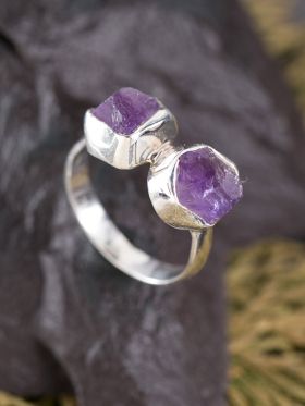 Dual Stone Ring