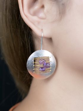 Stone Window Earrings 
