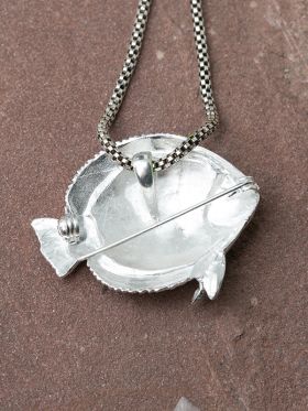 Sunfish Brooch