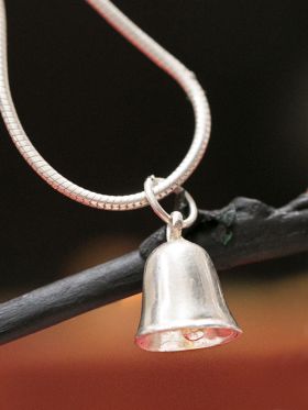 Silver Bell Pendant