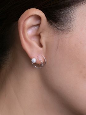 Whirl Coil Earrings
