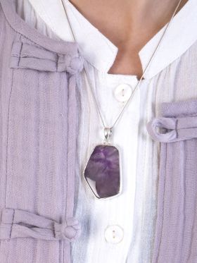 Star Amethyst Pendant
