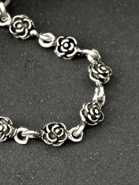 Black Rose Bracelet
