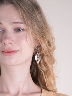 Garnet Stream Earrings