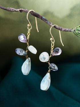 Unique Silver Earrings #110