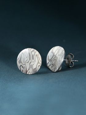 Unique Silver Earrings #136