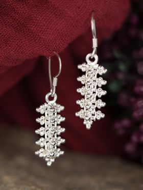 Unique Silver Earrings #118