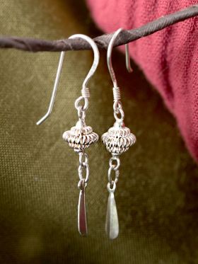 Unique Silver Earrings #119