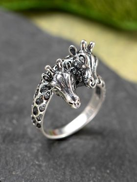 Double Giraffe Ring