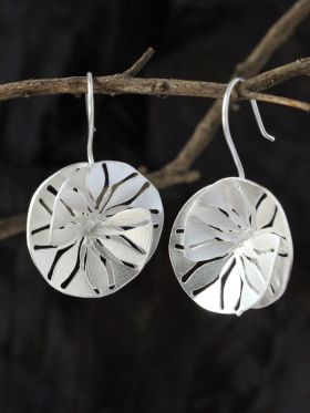 3-D Blossom Earrings