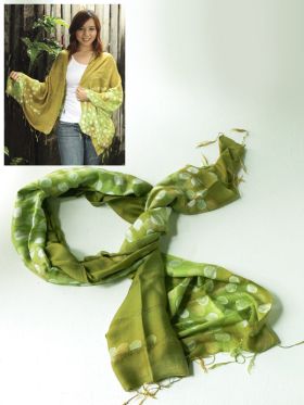 Batik Silk Wrap