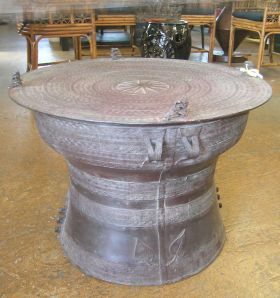 H 21"  Dia 26" Rain Drum