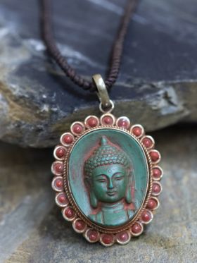 Buddha Cameo Pendant