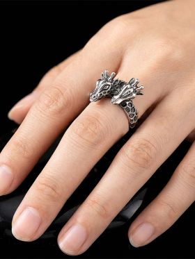 Double Giraffe Ring