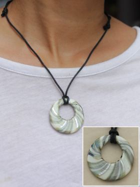 Glass Whirlpool Pendants
