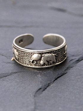 Elephant Toe Ring