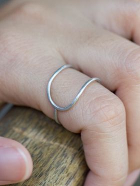 Silver Saddle Ring