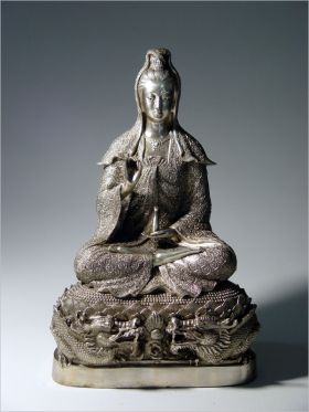 Kuan Yin On Dragon