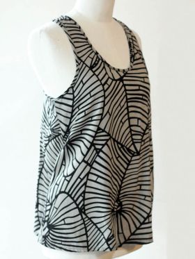 Lotus Pattern Blouse