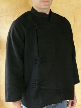 Mandarin Jacket (Side Cut)