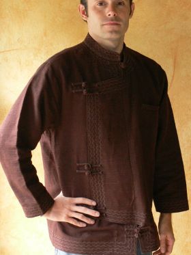 Mandarin Jacket (Side Cut)