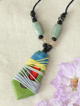 Mango Arrowhead Pendant