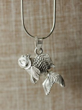 Mobile Goldfish Pendant