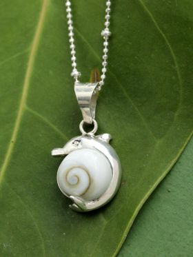 Dolphin Wrap Pendant