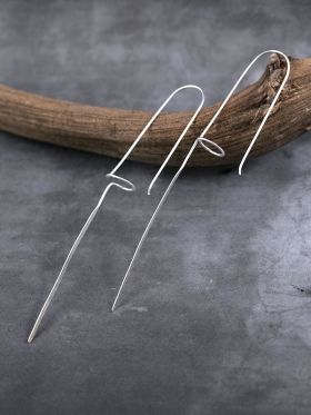 Unique Silver Earrings #1