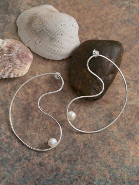 Unique Silver Earrings #3