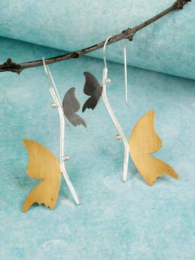 Unique Silver Earrings #14