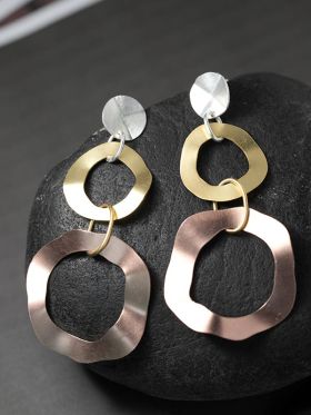 Unique Silver Earrings #21