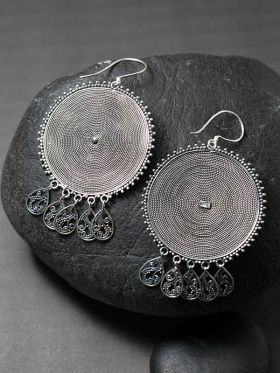 Unique Silver Earrings #51