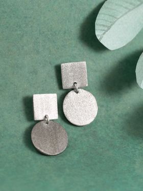 Unique Silver Earrings #75