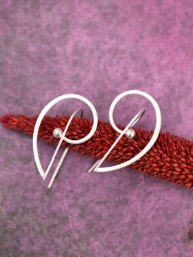 Unique Silver Earrings #81