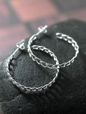 Unique Silver Earrings #86