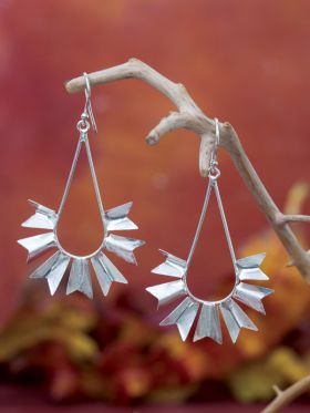 Fan Angle Earrings