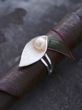 Hidden Pearl Ring