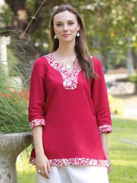 Amaryllis Blouse