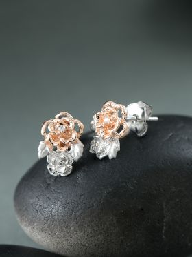 Dawn Rose Studs