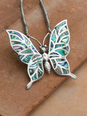 Java Butterfly Pendant