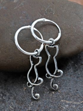 Whimsy Cat Earrings