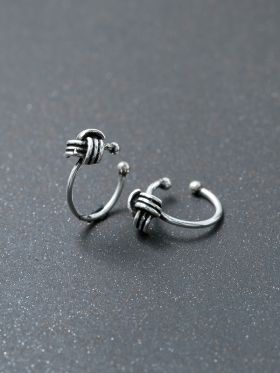 LOVE KNOT EAR CUFFS