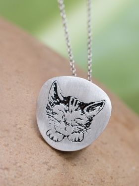 Cat Nap Pendant