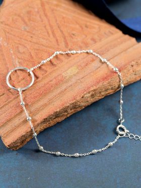 Circle Beads Anklet