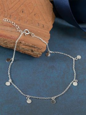 Disc Drop Anklet