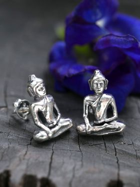 Buddha Earth Studs